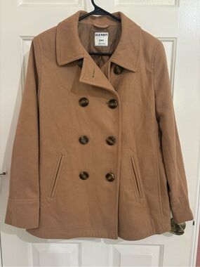 Old Navy Classic Camel Pea Coat